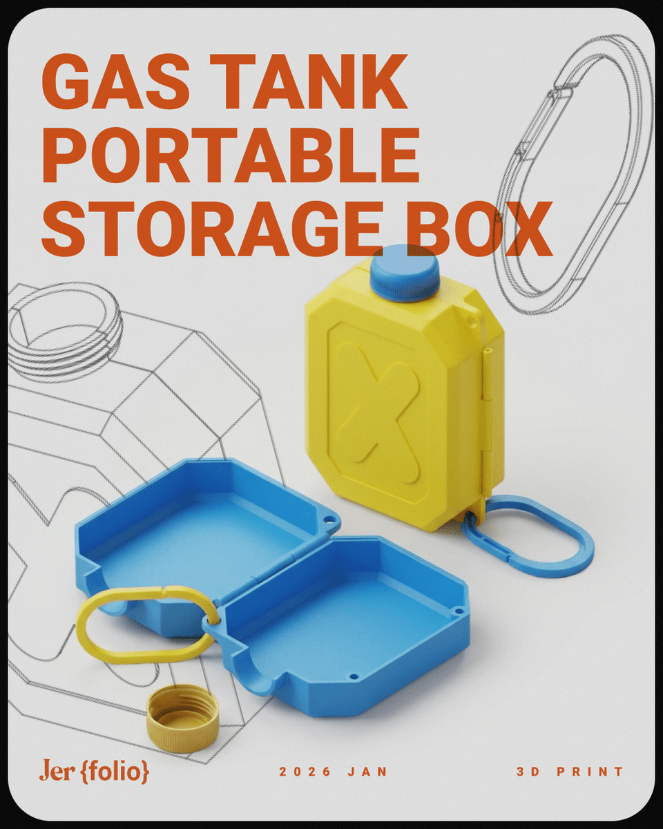 Gas Tank Portable Storage Box - OzFDM