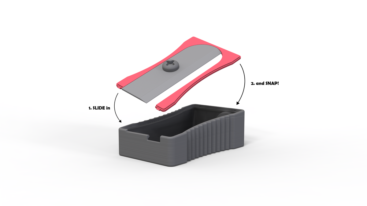 Pencil Sharpener Tissue Box