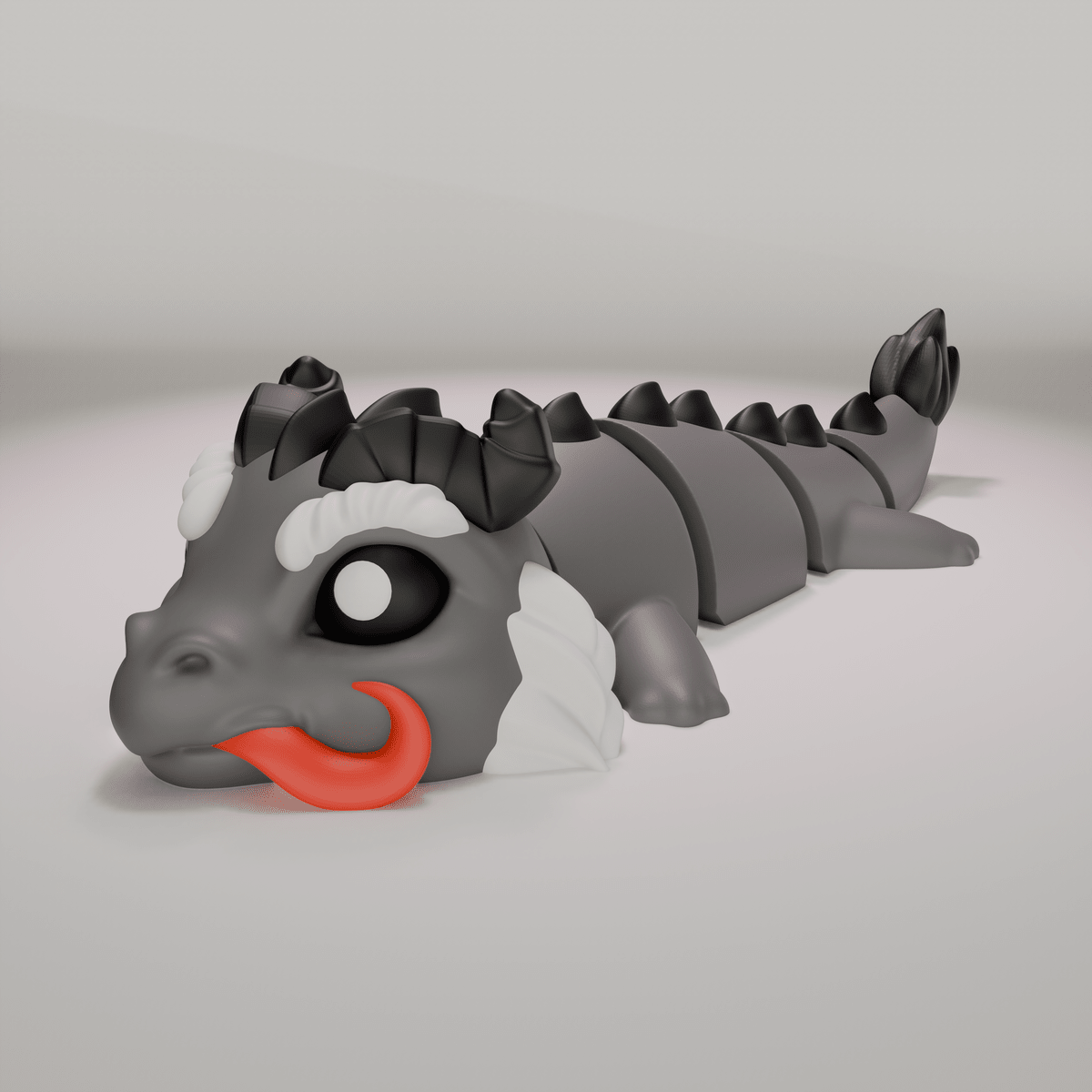 Krampus Dragon - Articulated Figure Keychain - OzFDM