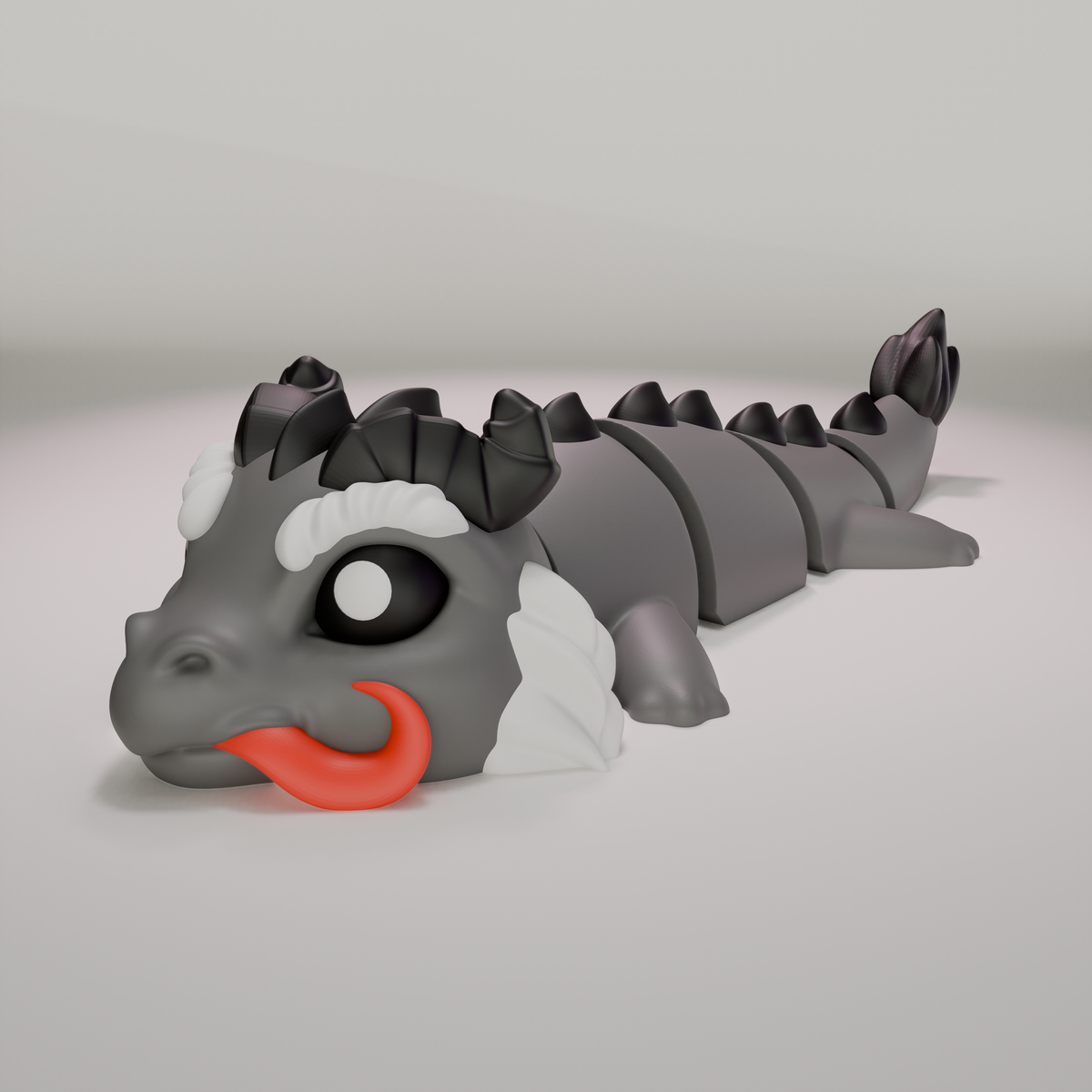 Krampus Dragon - Articulated Figure Keychain