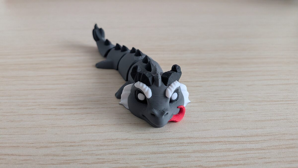 Krampus Dragon - Articulated Figure Keychain