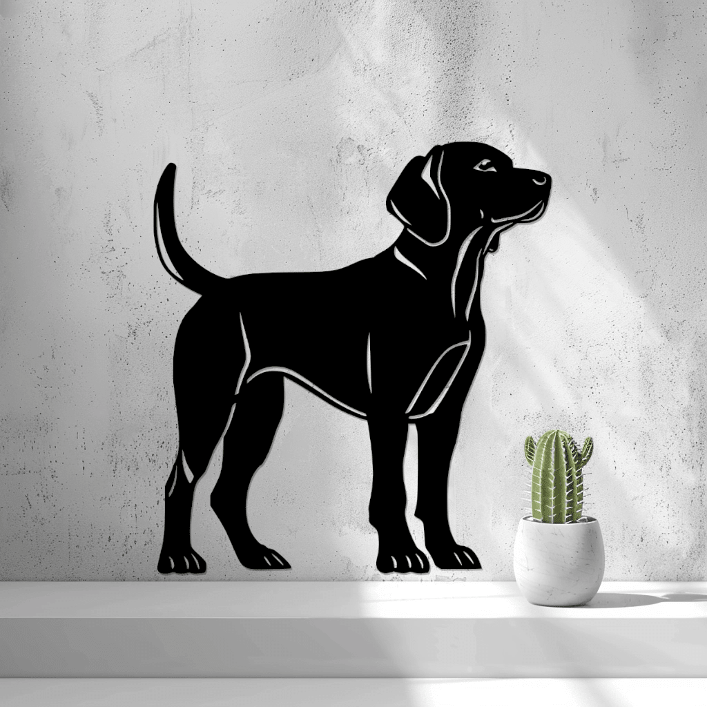 2d Labrador Wall Art - OzFDM