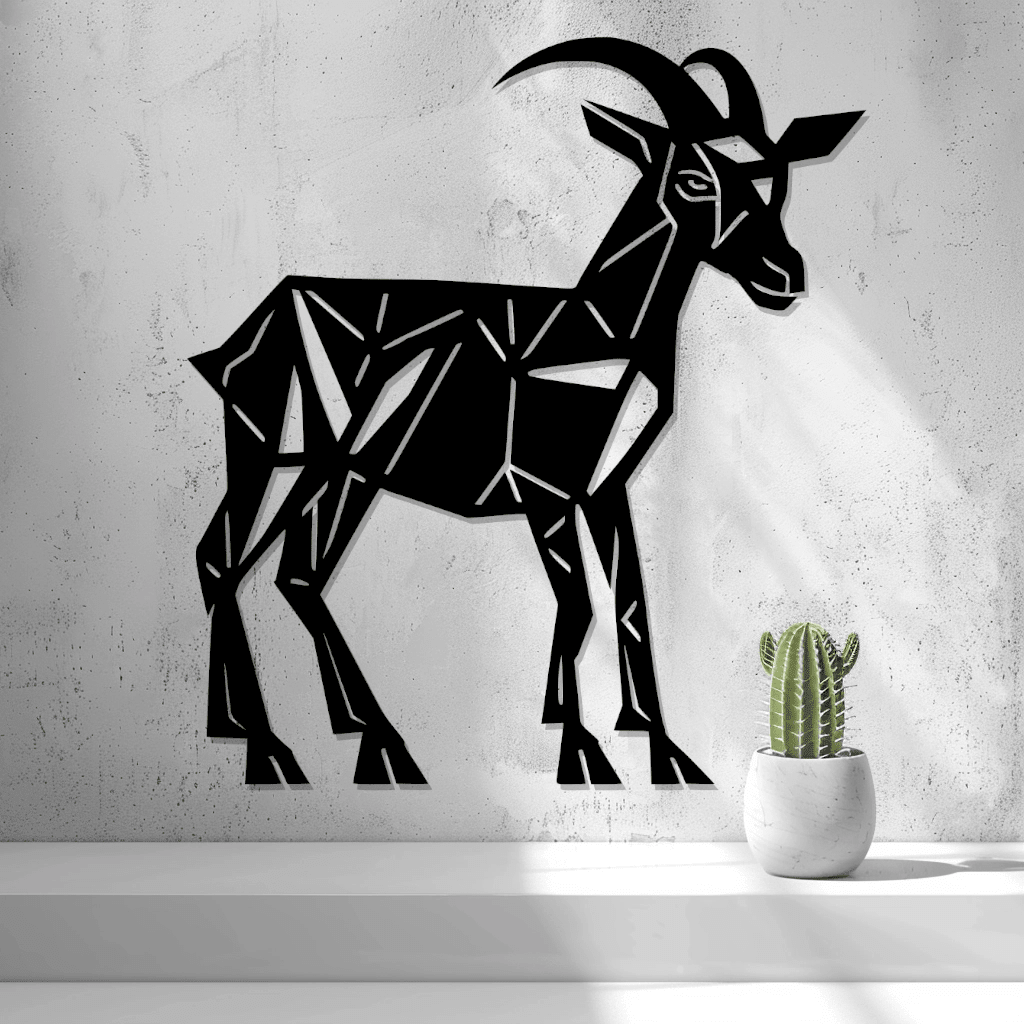 2d Low Poly Goat - OzFDM