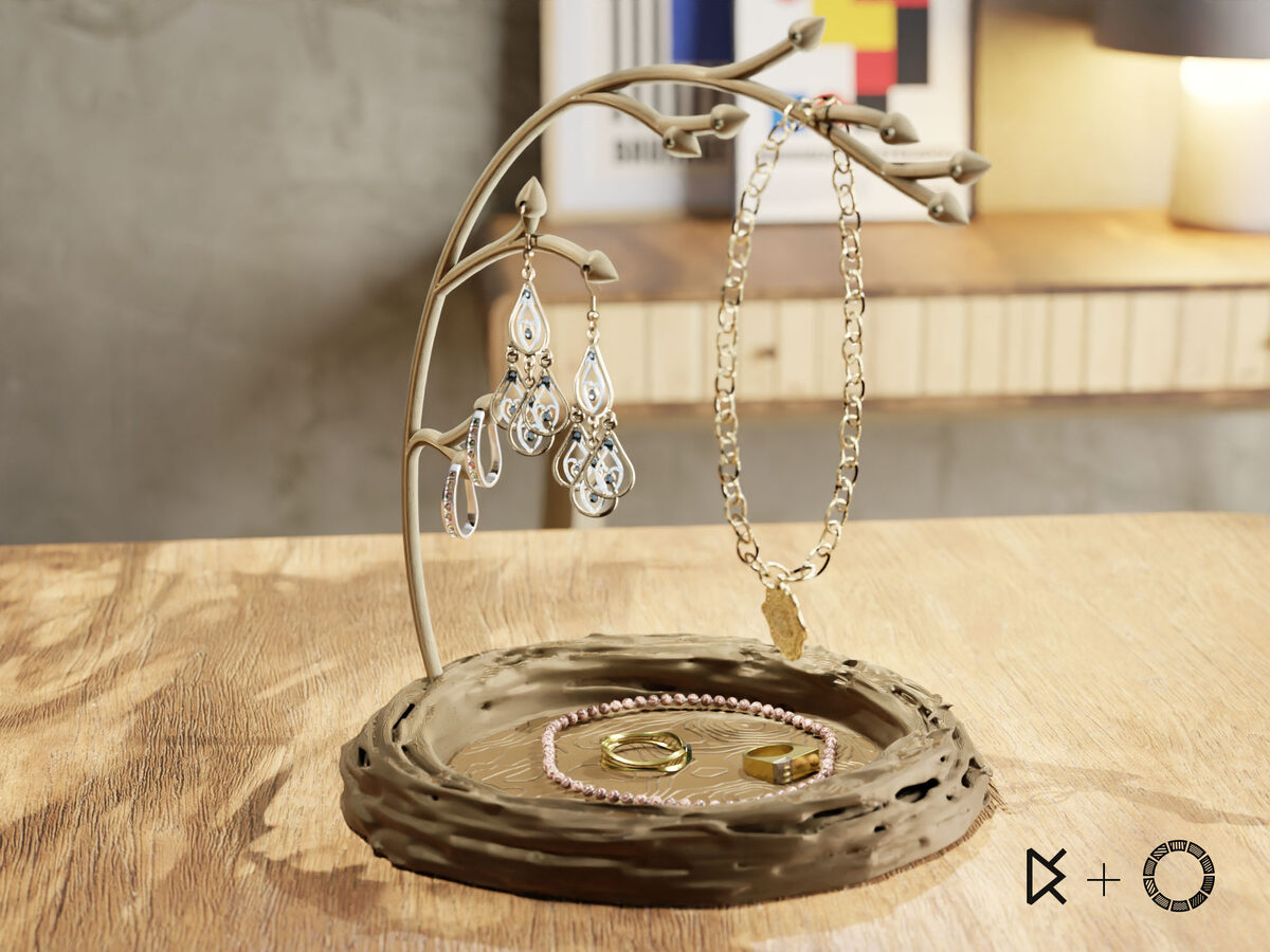 Fluffy Birds - Jewelry Holder