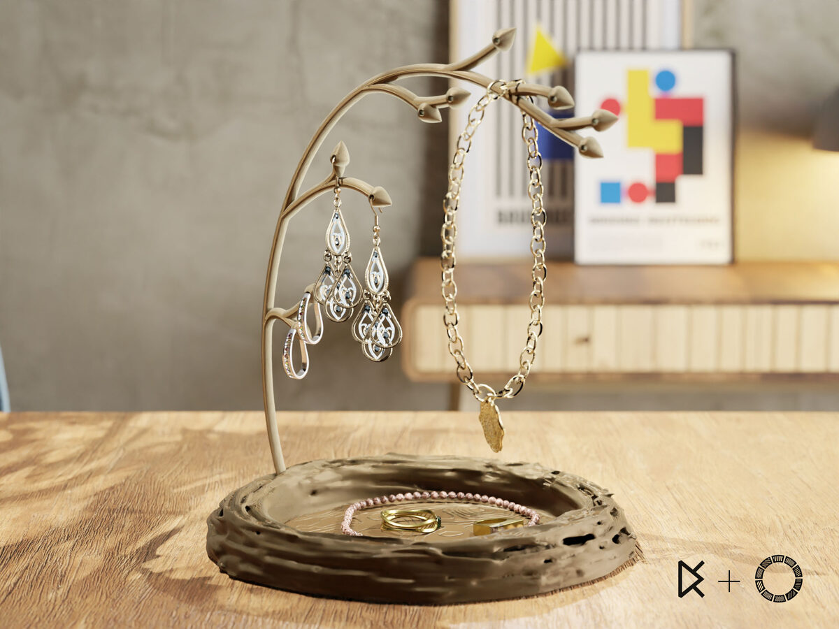 Fluffy Birds - Jewelry Holder