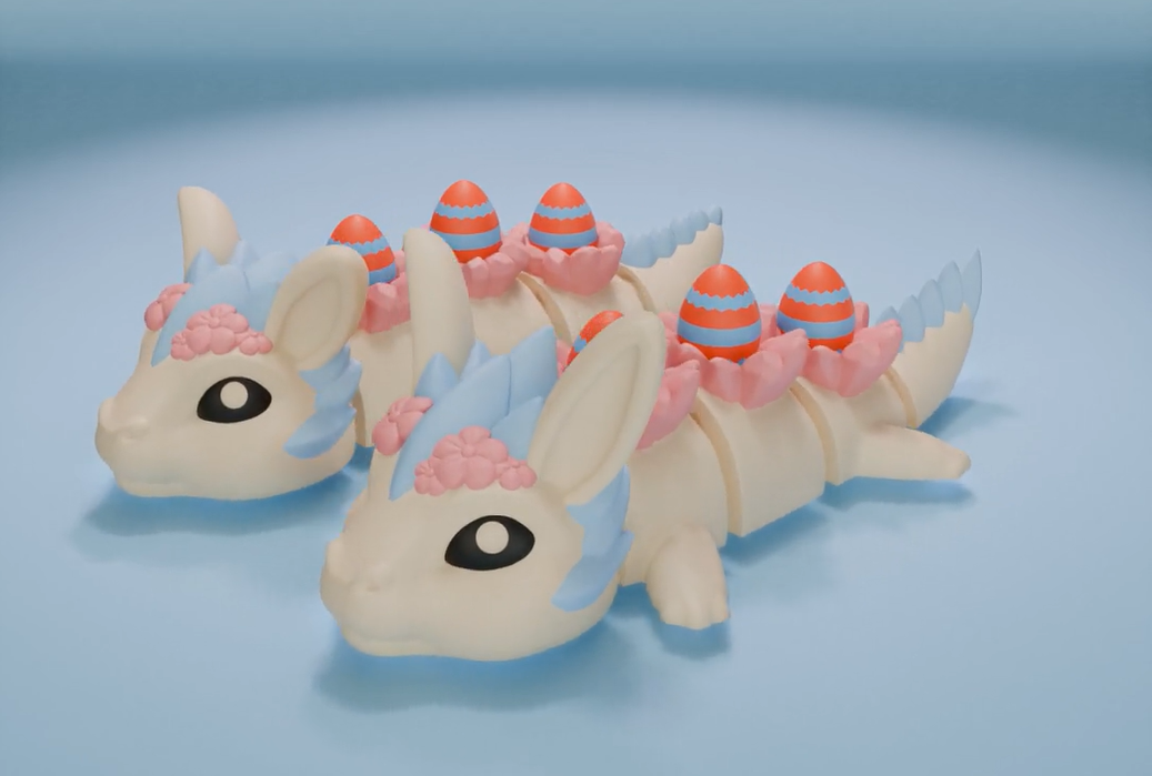 Easter Dragon - Artiulated Figure