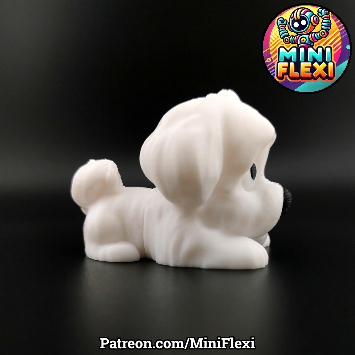 Flexi Maltese Dog - Toy