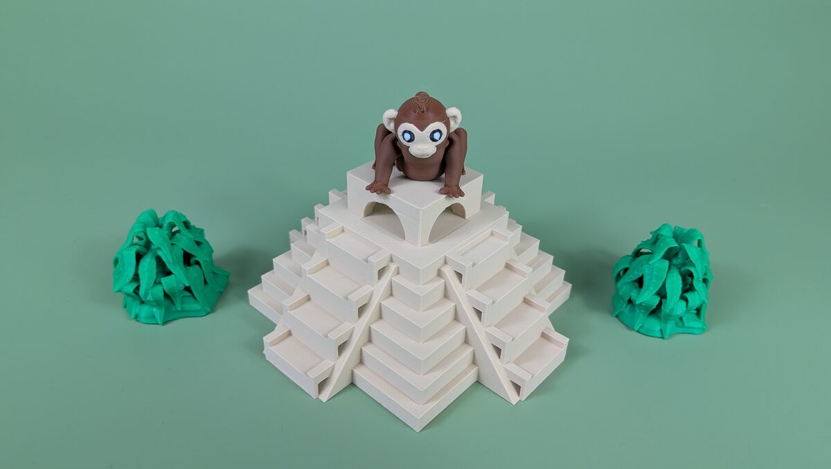 Monkey - Articulated Keychain Figure
