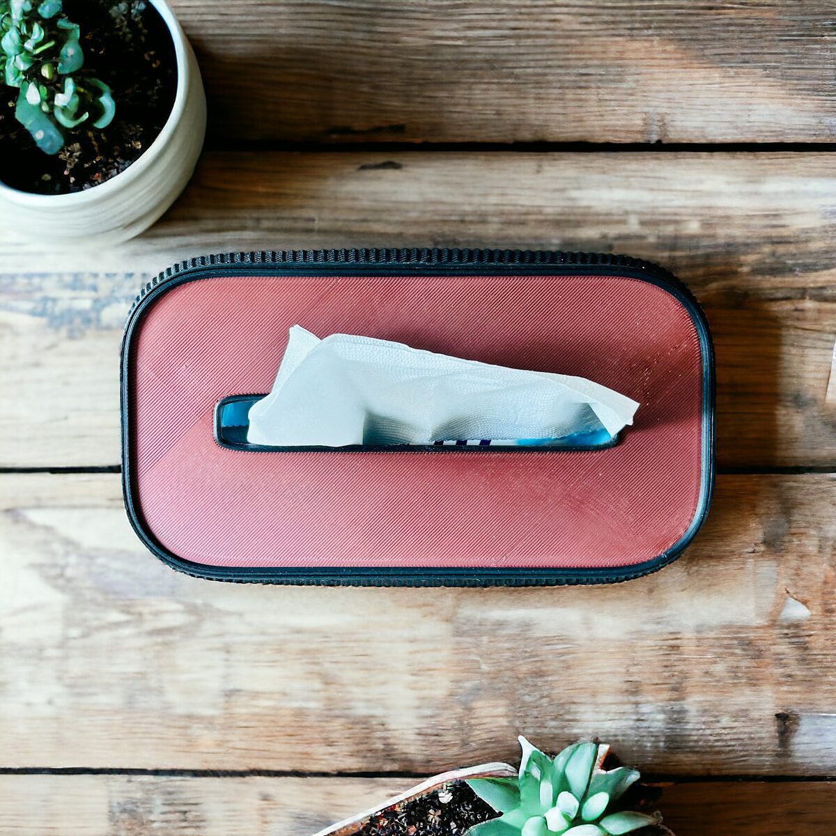 Nest | Wicker Tissue Box