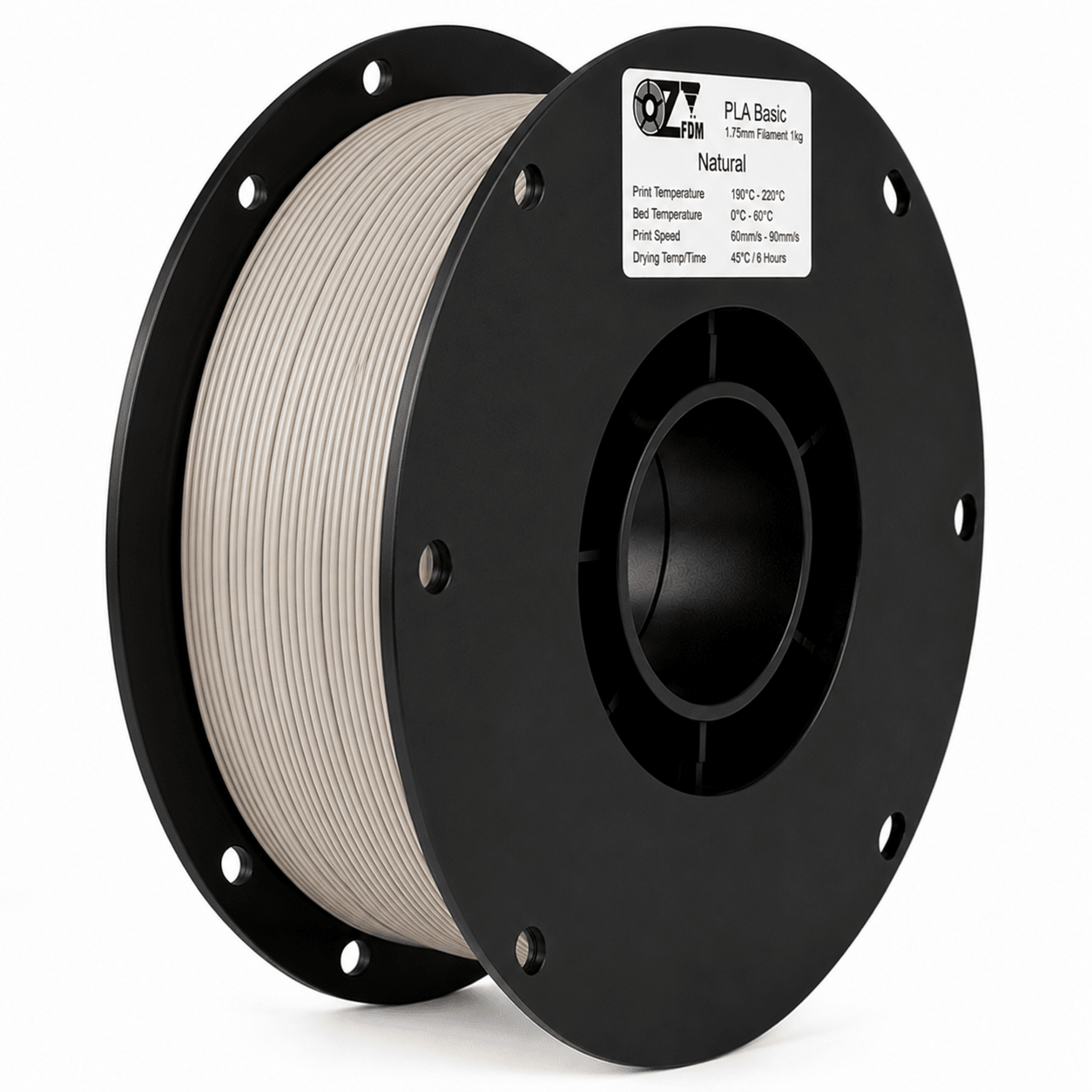 1.75 mm PLA Basic Filament - 1 KG - OzFDM