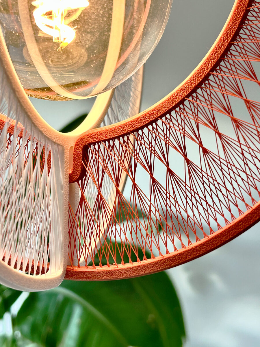 Orb Xy | String Art Pendant Light