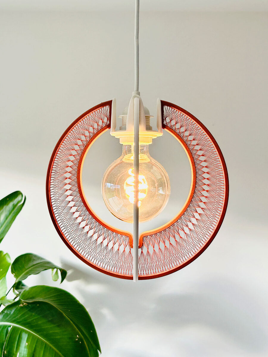 Orb Xy | String Art Pendant Light