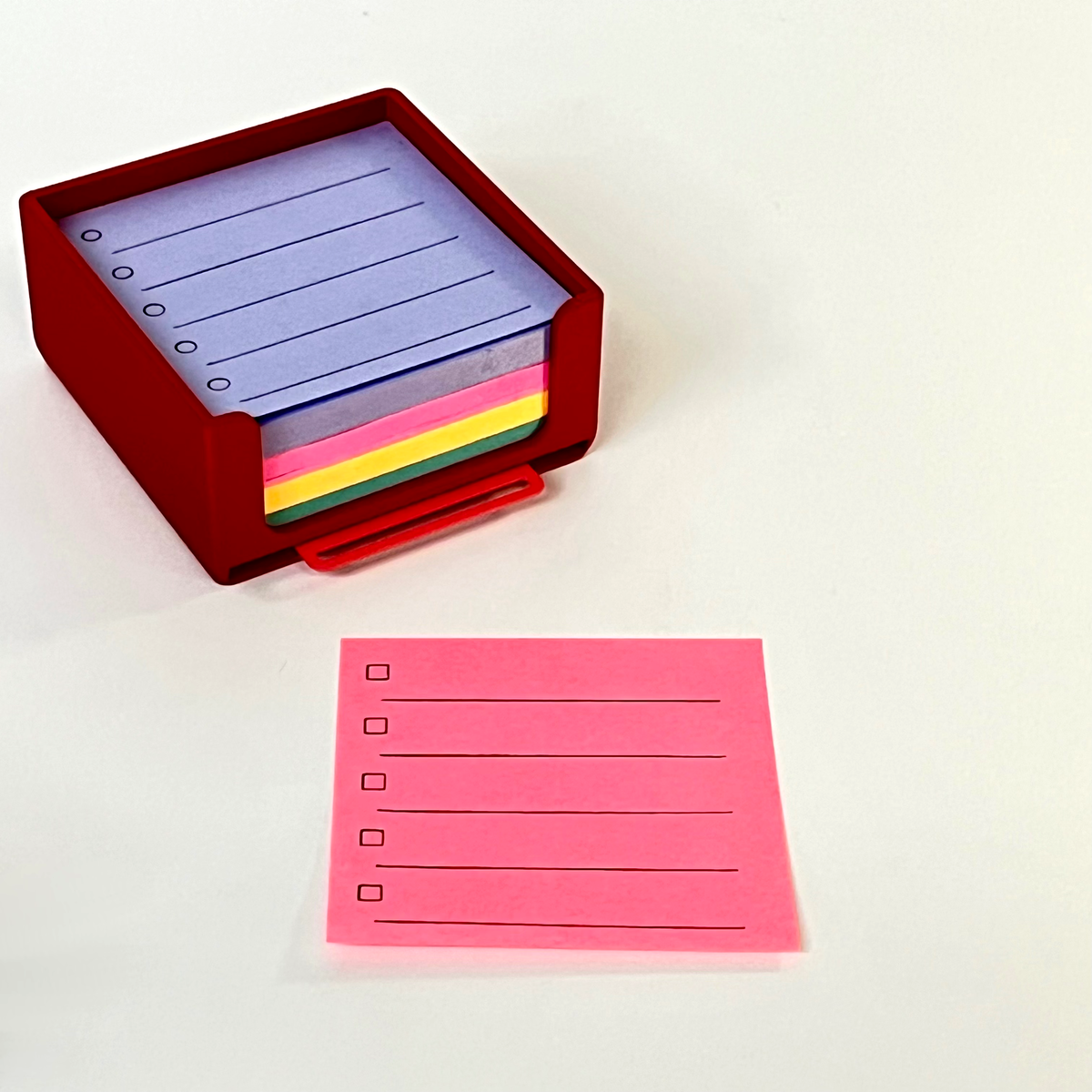 Post It - Holder & Stencil