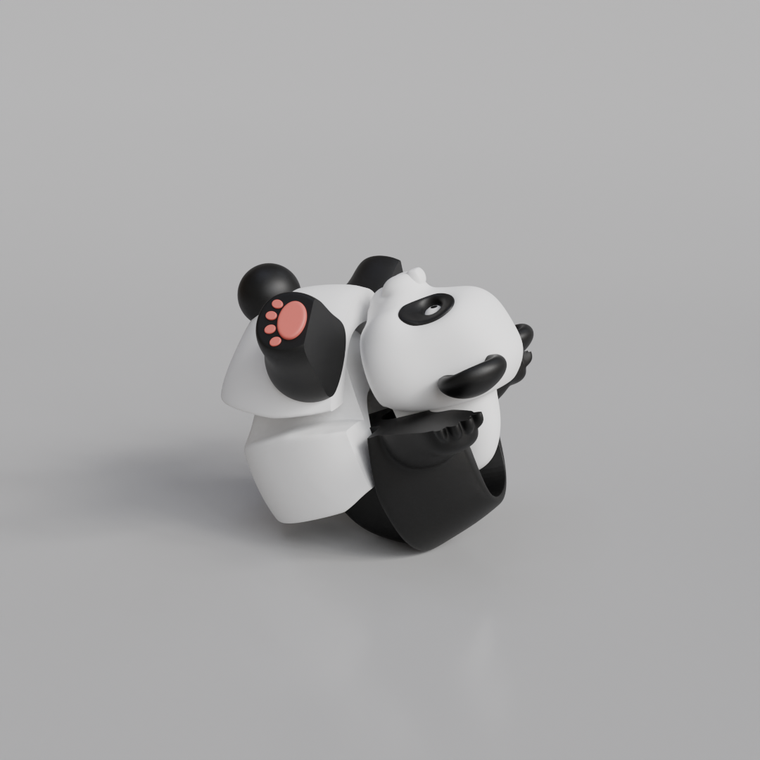 Panda - Articulated Figure Keychain