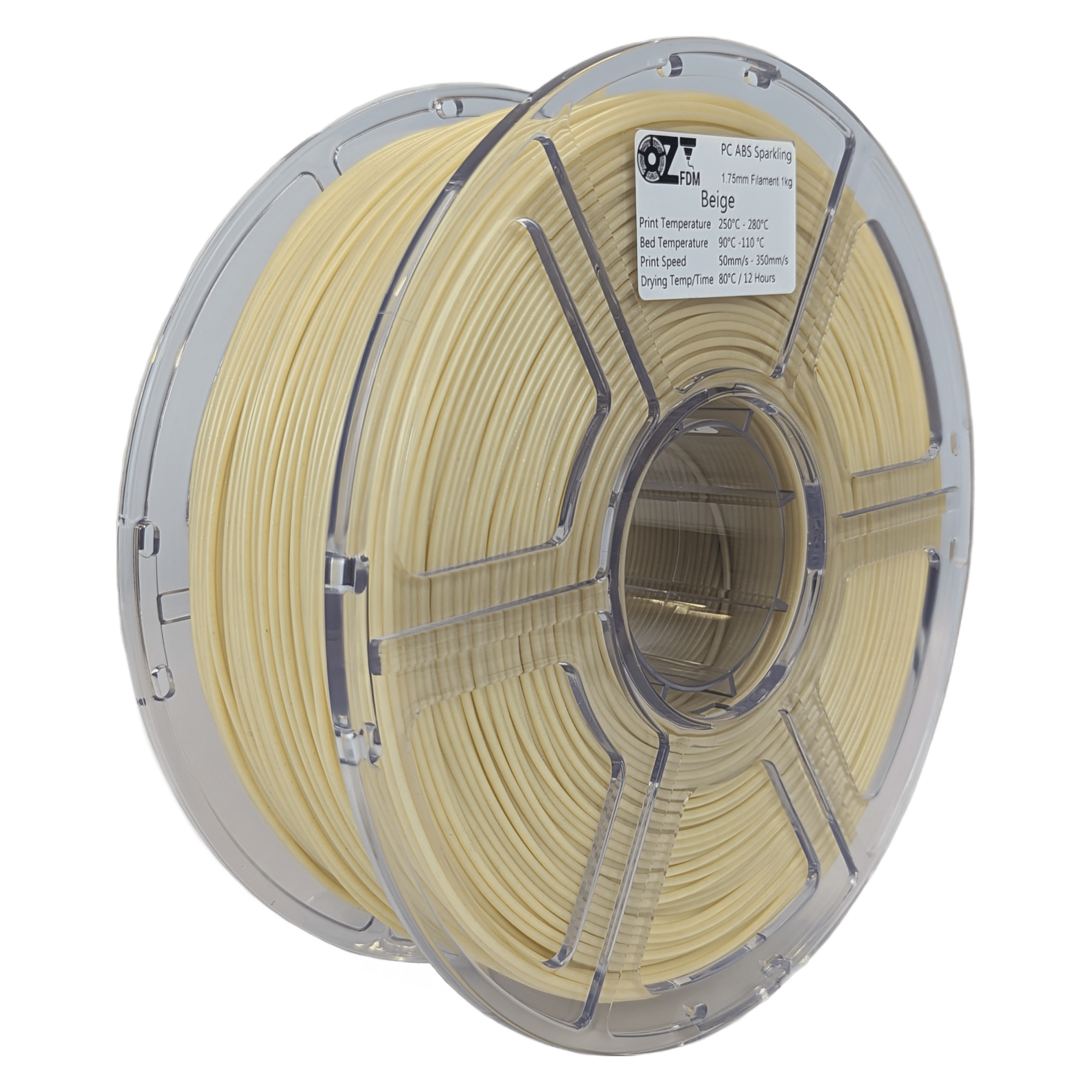 OzFDM PC - ABS Sparkling 3D Printing Filament 1.75mm 1KG - OzFDM