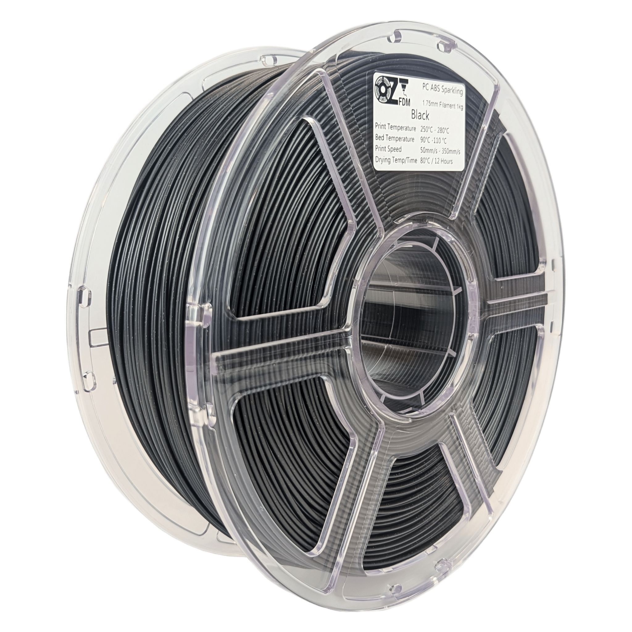 OzFDM PC - ABS Sparkling 3D Printing Filament 1.75mm 1KG - OzFDM