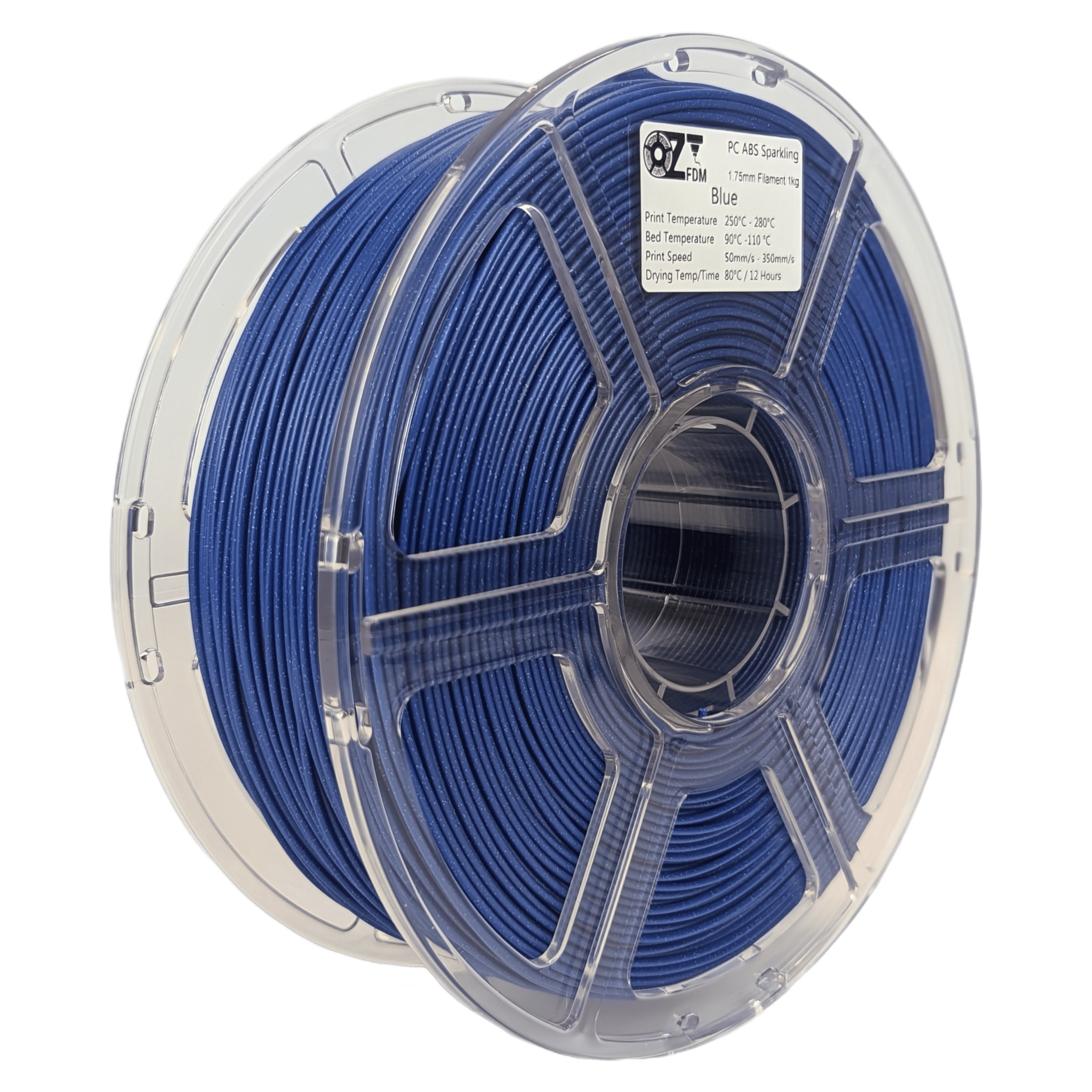 OzFDM PC - ABS Sparkling 3D Printing Filament 1.75mm 1KG - OzFDM
