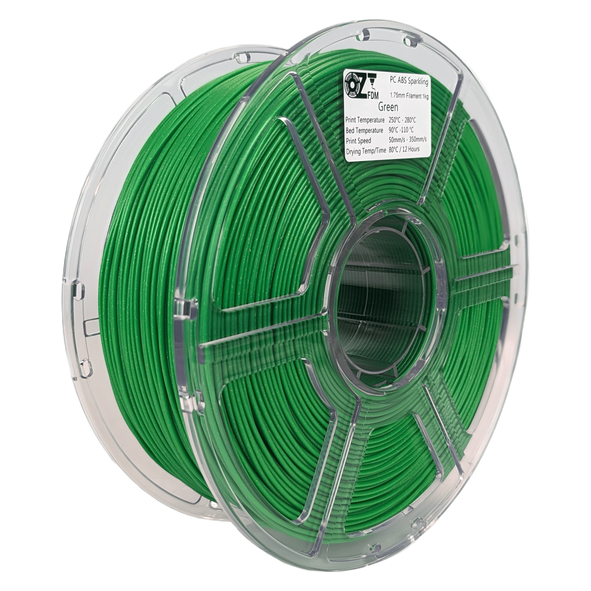 OzFDM PC - ABS Sparkling 3D Printing Filament 1.75mm 1KG - OzFDM