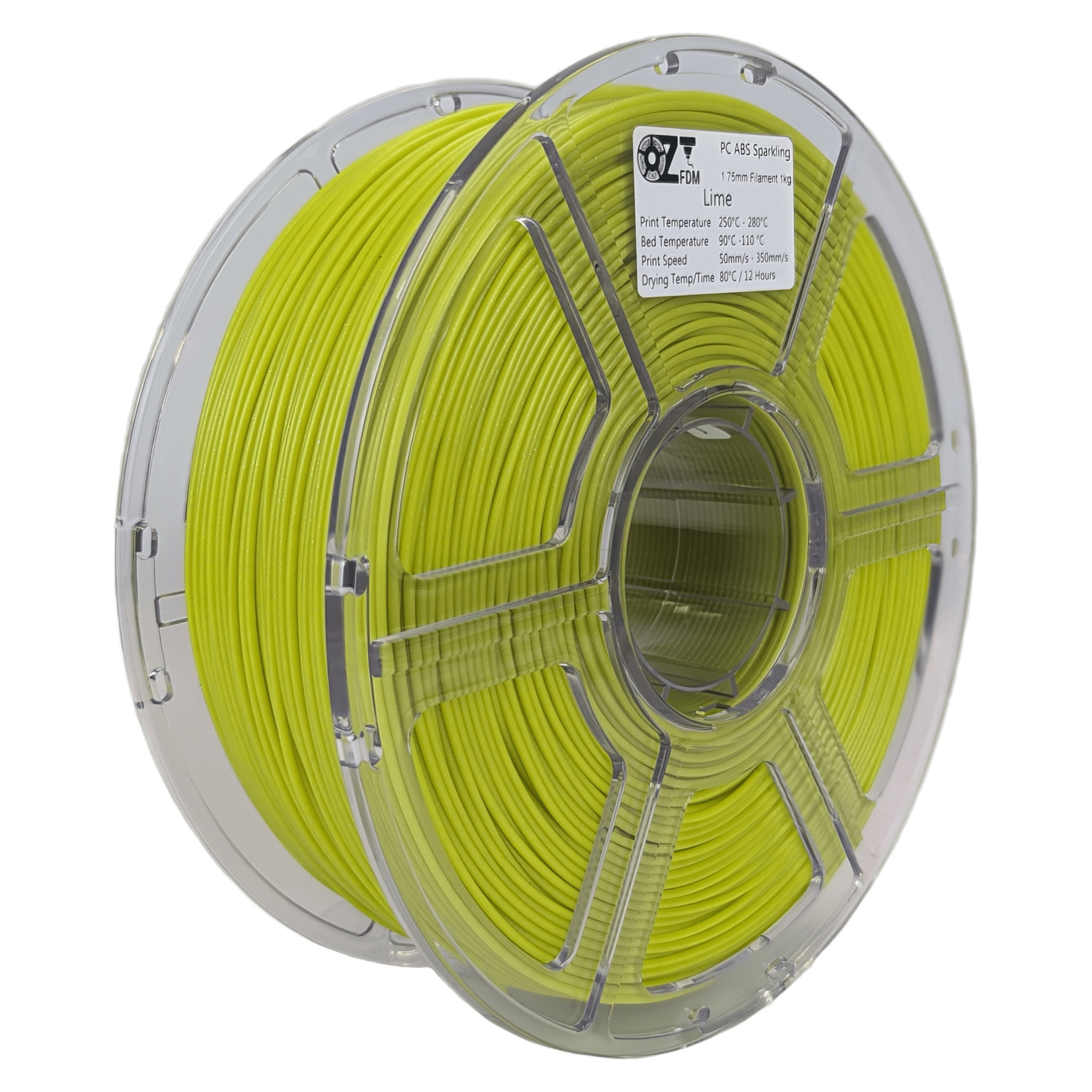 OzFDM PC - ABS Sparkling 3D Printing Filament 1.75mm 1KG - OzFDM