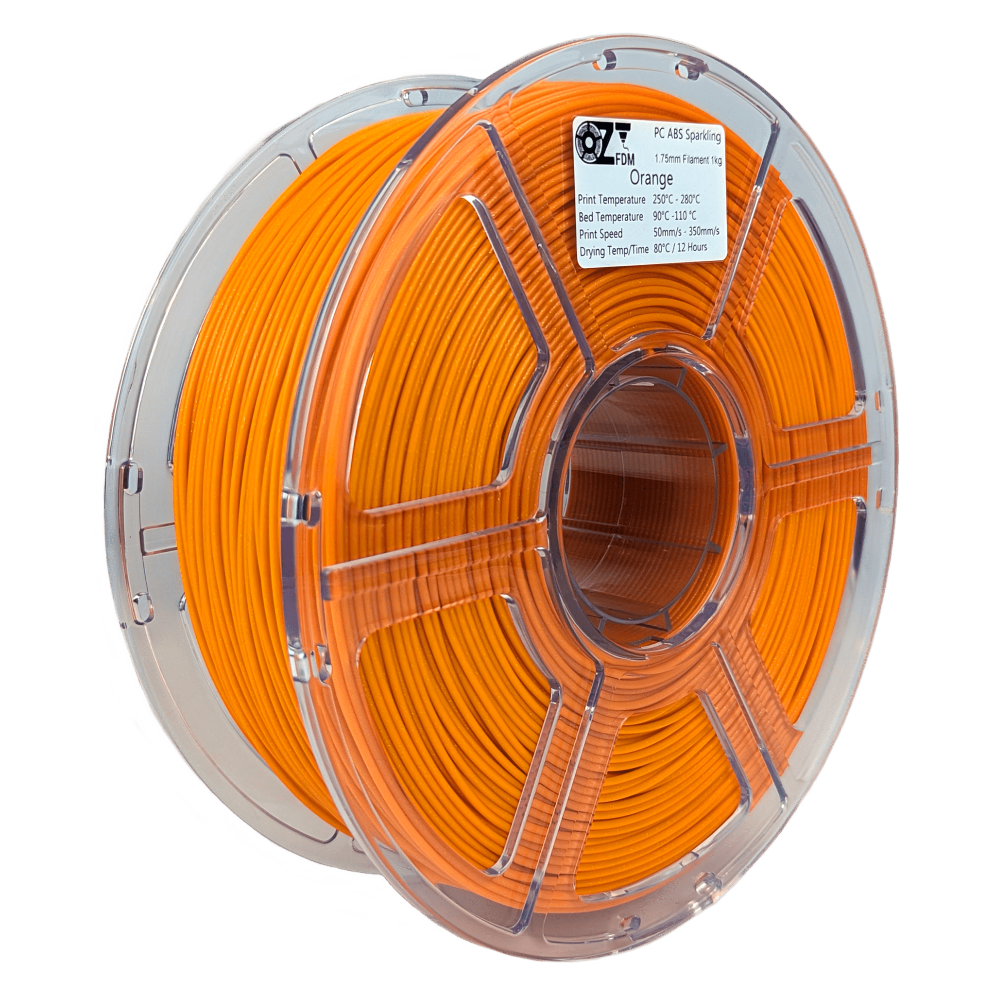 OzFDM PC - ABS Sparkling 3D Printing Filament 1.75mm 1KG - OzFDM