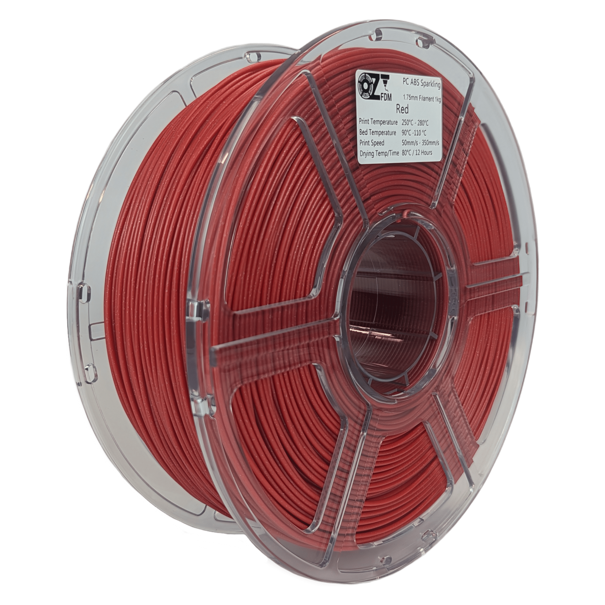 OzFDM PC - ABS Sparkling 3D Printing Filament 1.75mm 1KG - OzFDM