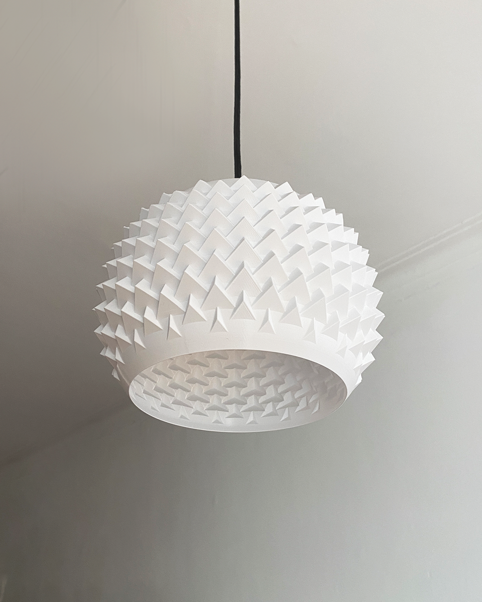 Pinn Pendant Lamp - Dragon Egg Lampshade