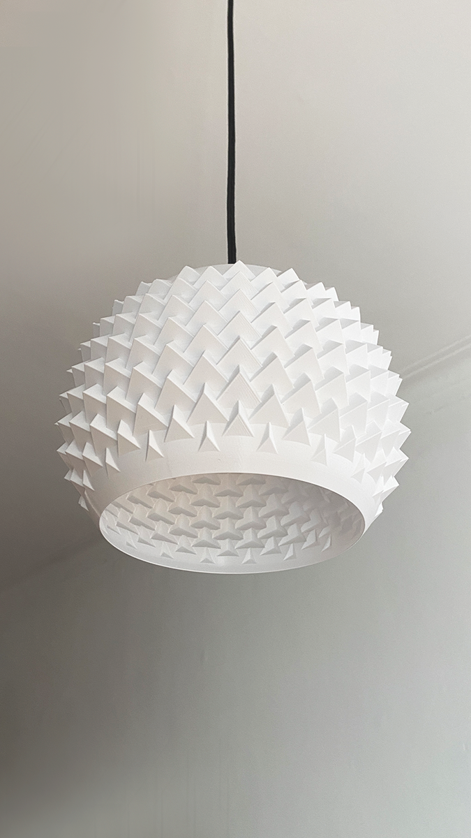 Pinn Pendant Lamp - Dragon Egg Lampshade