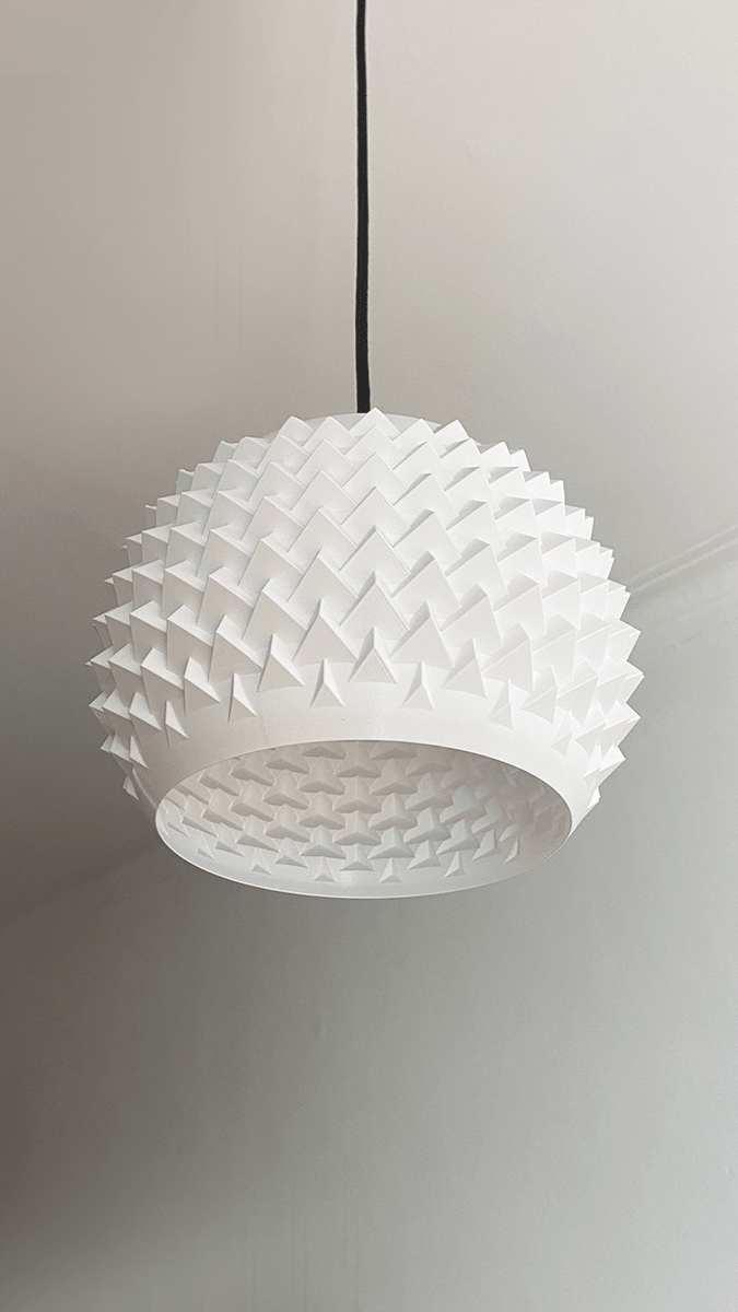 Pinn Pendant Lamp - Dragon Egg Lampshade - OzFDM