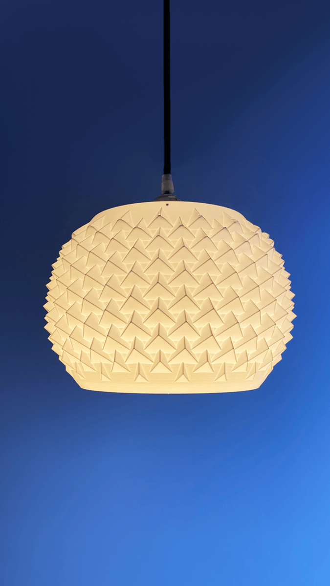 Pinn Pendant Lamp - Dragon Egg Lampshade - OzFDM