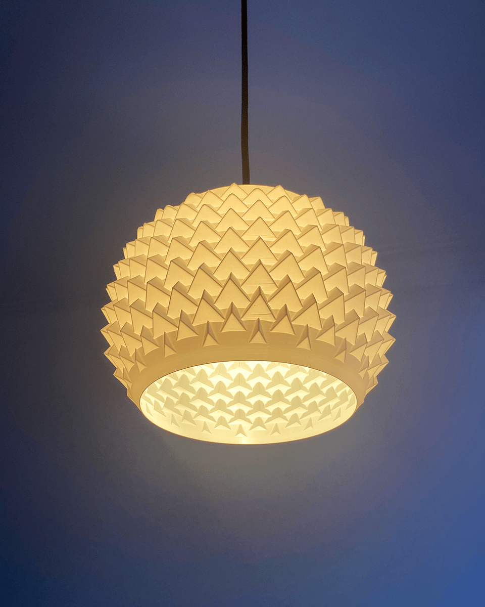 Pinn Pendant Lamp - Dragon Egg Lampshade - OzFDM