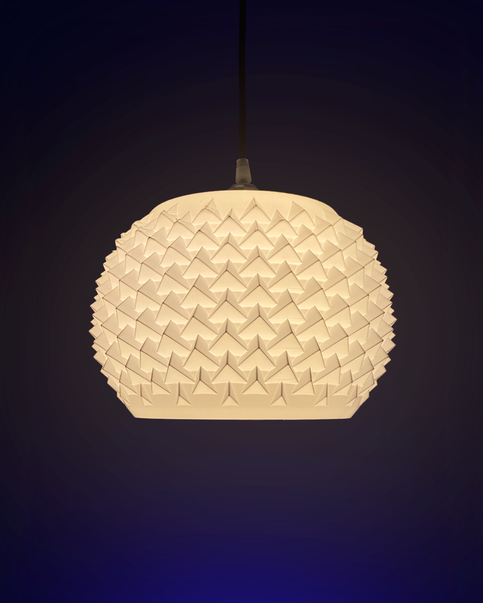 Pinn Pendant Lamp - Dragon Egg Lampshade