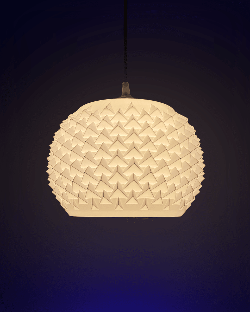 Pinn Pendant Lamp - Dragon Egg Lampshade - OzFDM