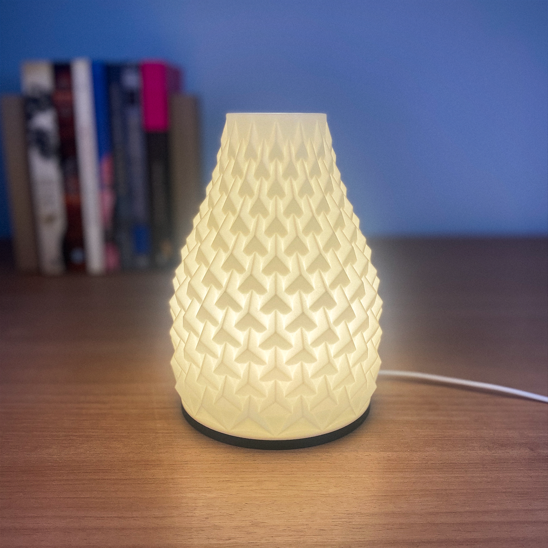 Pinn Table Lamp - Dragon Egg Lampshade - OzFDM