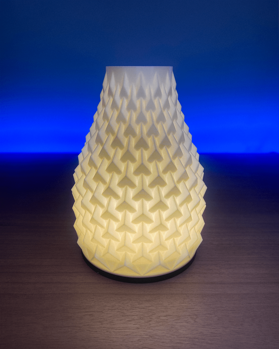 Pinn Table Lamp - Dragon Egg Lampshade - OzFDM