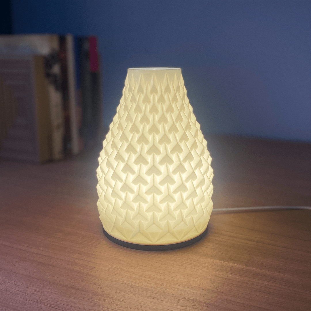 Pinn Table Lamp - Dragon Egg Lampshade - OzFDM
