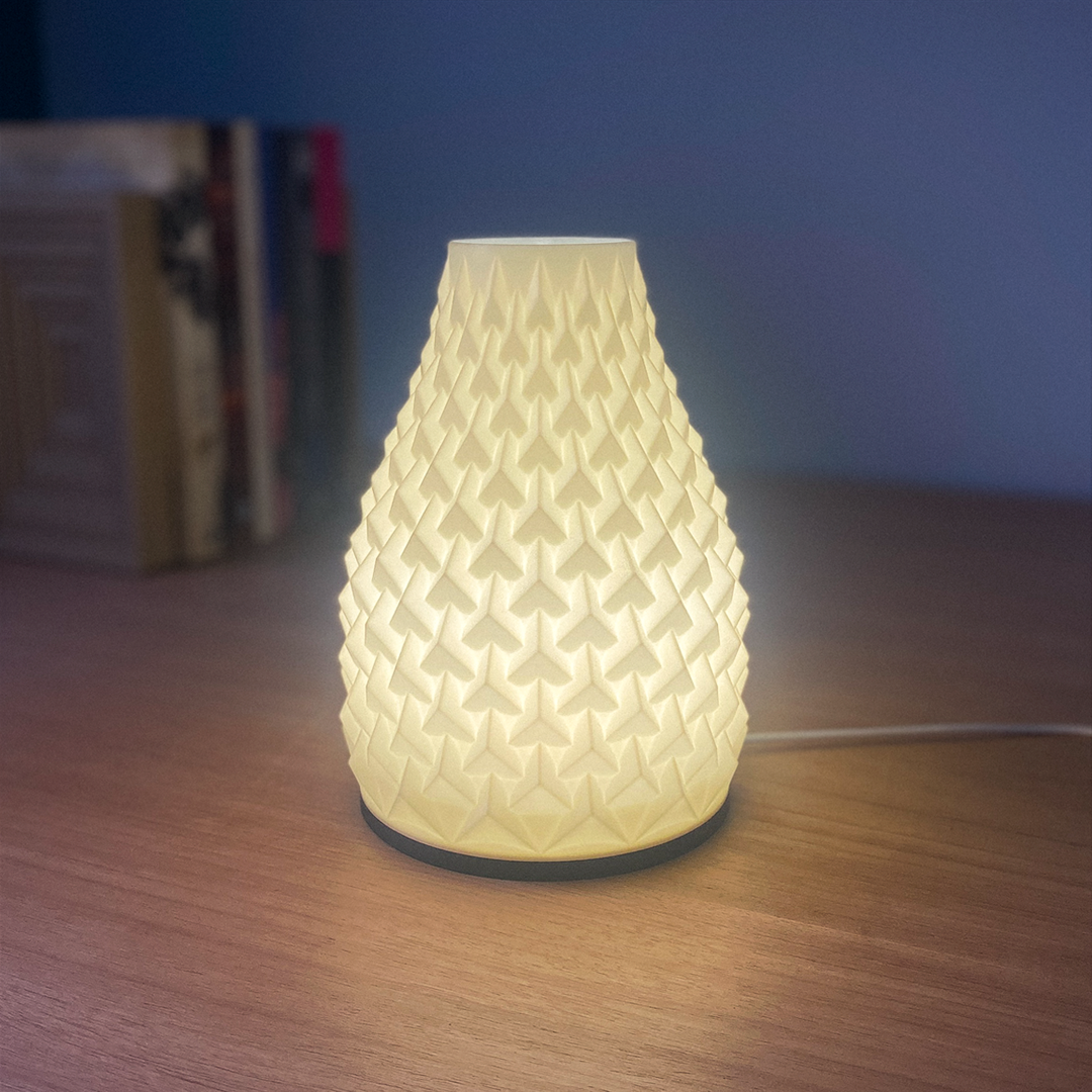 Pinn Table Lamp - Dragon Egg Lampshade