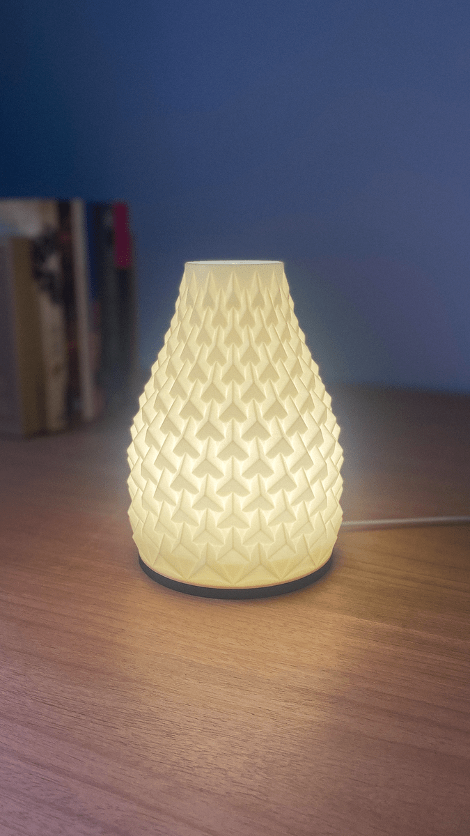 Pinn Table Lamp - Dragon Egg Lampshade - OzFDM