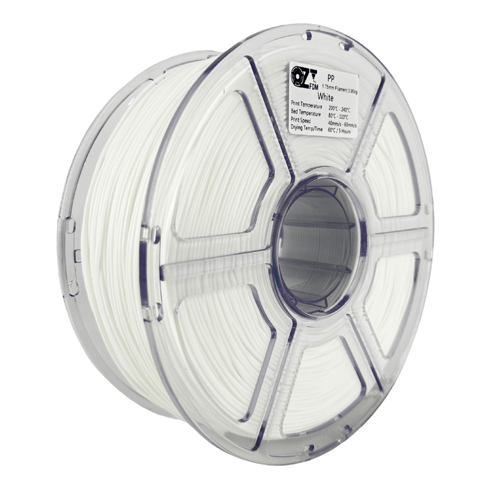 PolyPropylene (PP) Filament - 1.75 mm x 1 kg - OzFDM