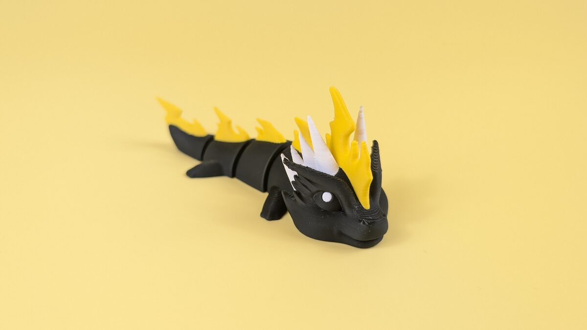Tunder Dragon - Articulated Figure Keychain
