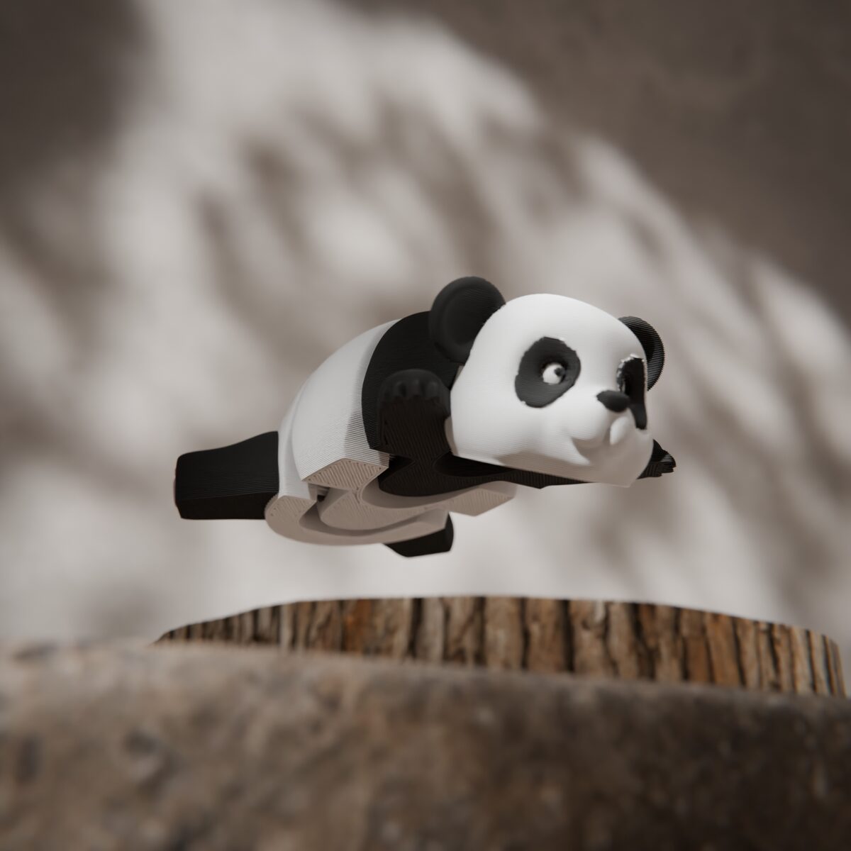 Panda - Articulated Figure Keychain
