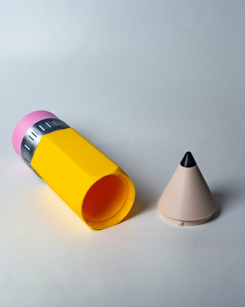 Pencil Container - A Pencil Shaped Container