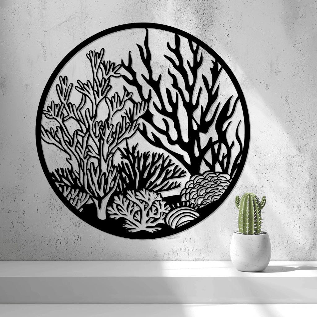 2D Coral Reef Wall Art - OzFDM