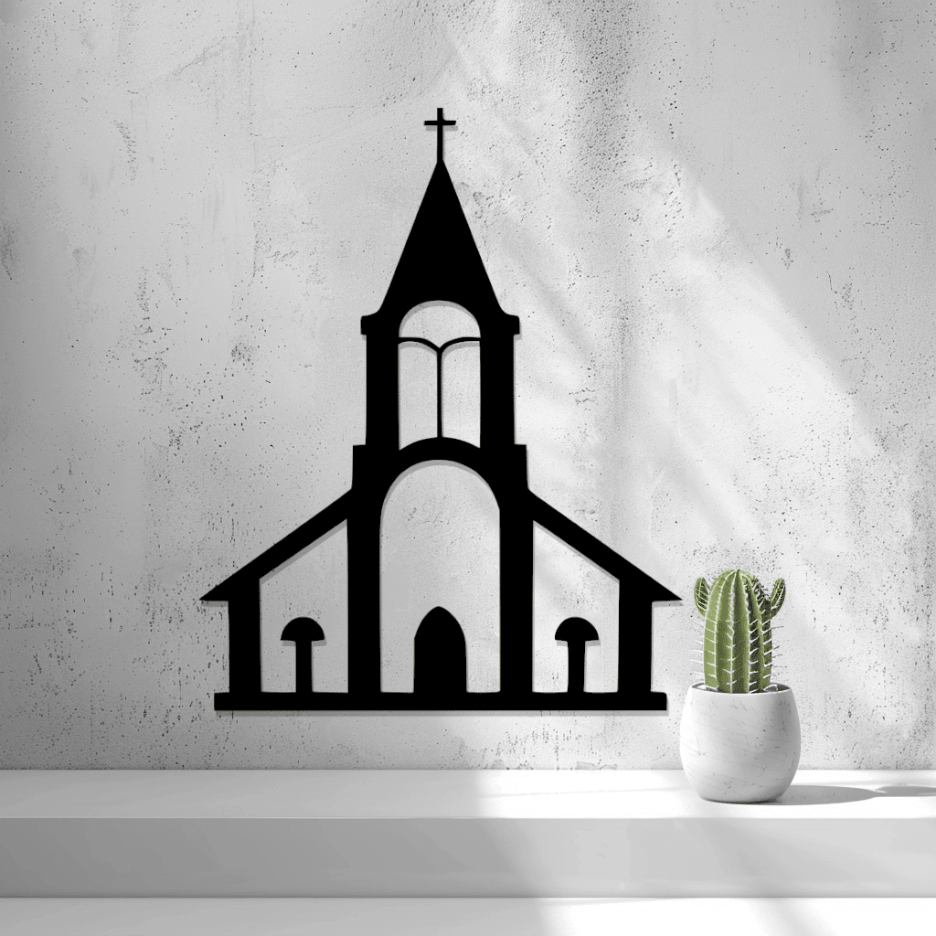 2D Church Wall Art - OzFDM