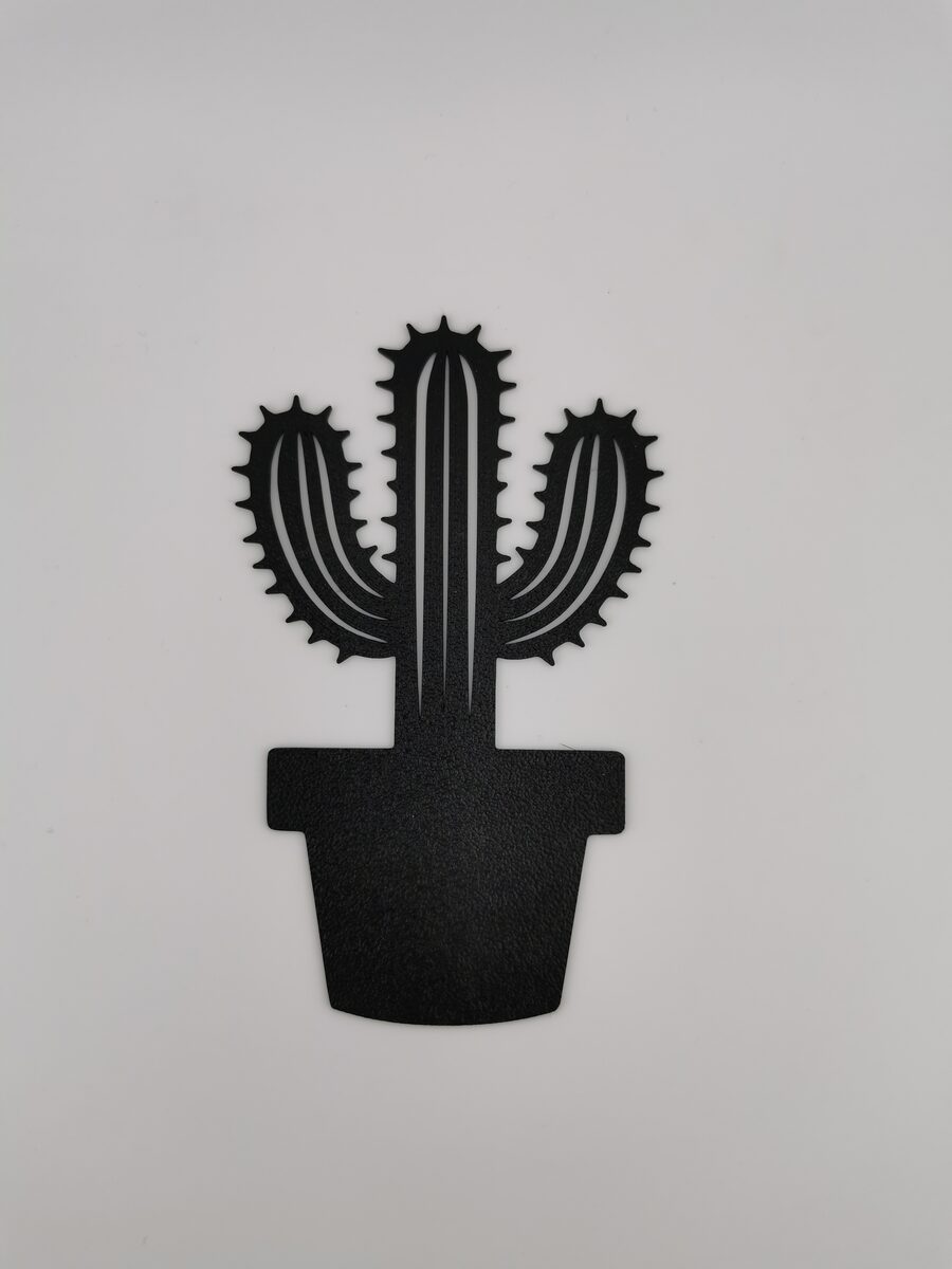 2D Cactus Wall Art