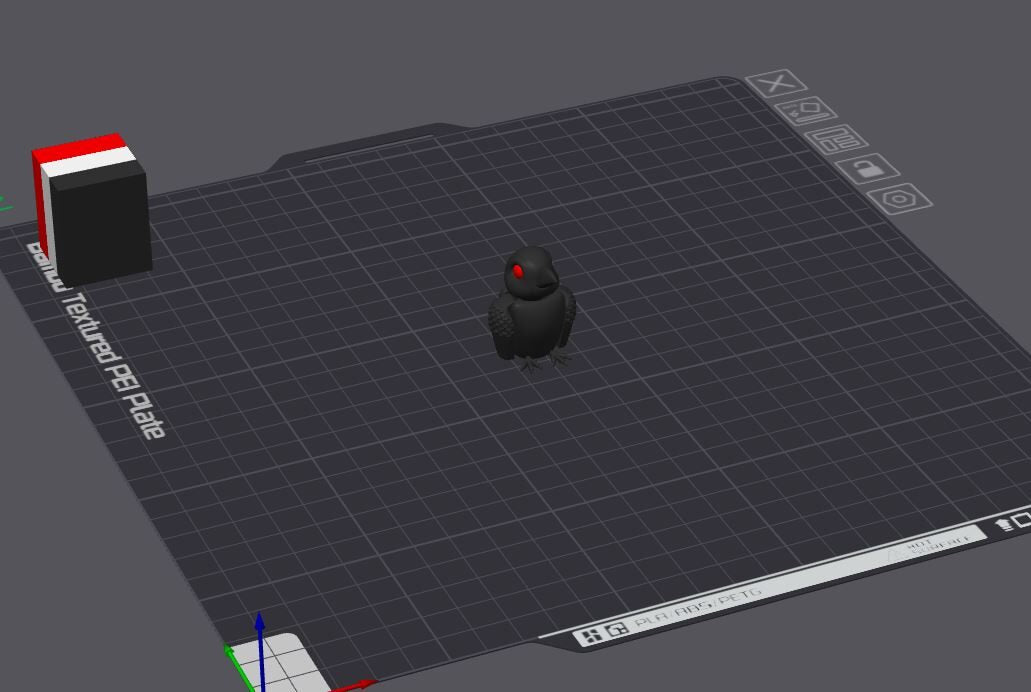 Raven - Articulated Keychain Figure