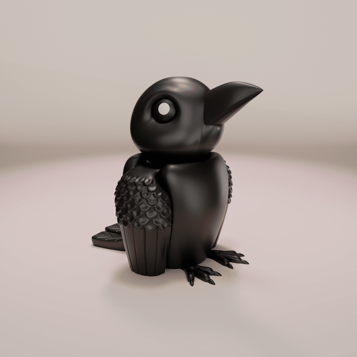 Raven - Articulated Keychain Figure - OzFDM