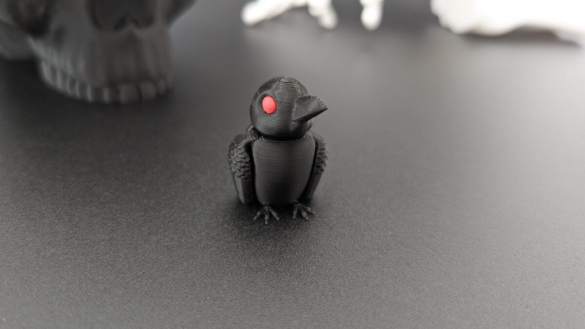 Raven - Articulated Keychain Figure