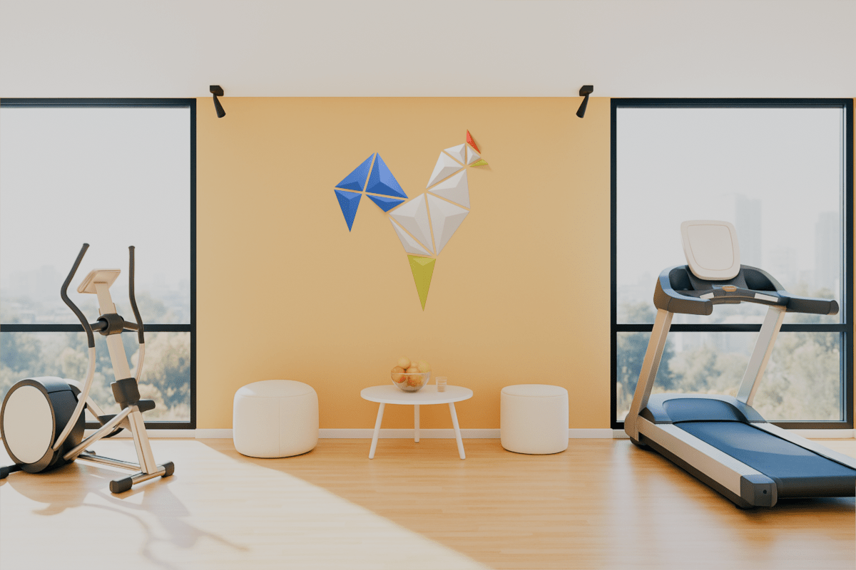 Minimalist Rooster Wall Art - OzFDM