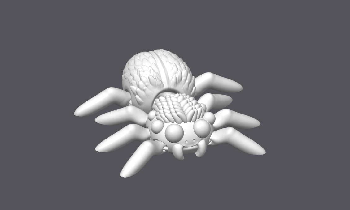 Spider Artclt Keychain