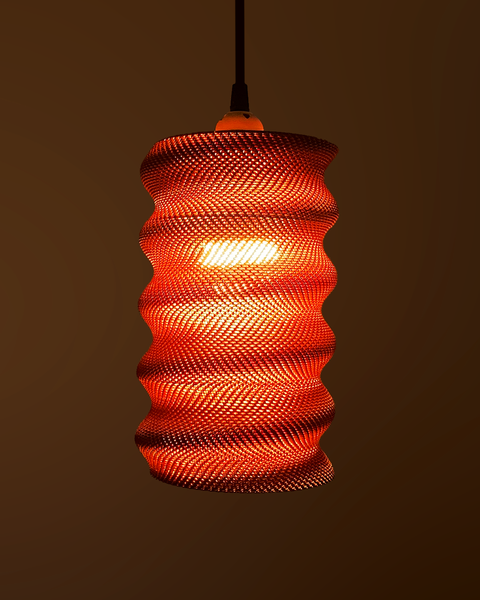 Springy Adaptive Lampshade
